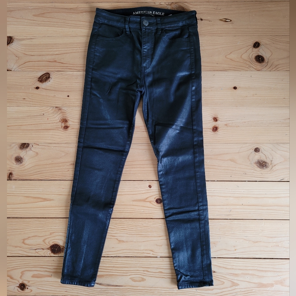 American Eagle Coated Skinny Jean